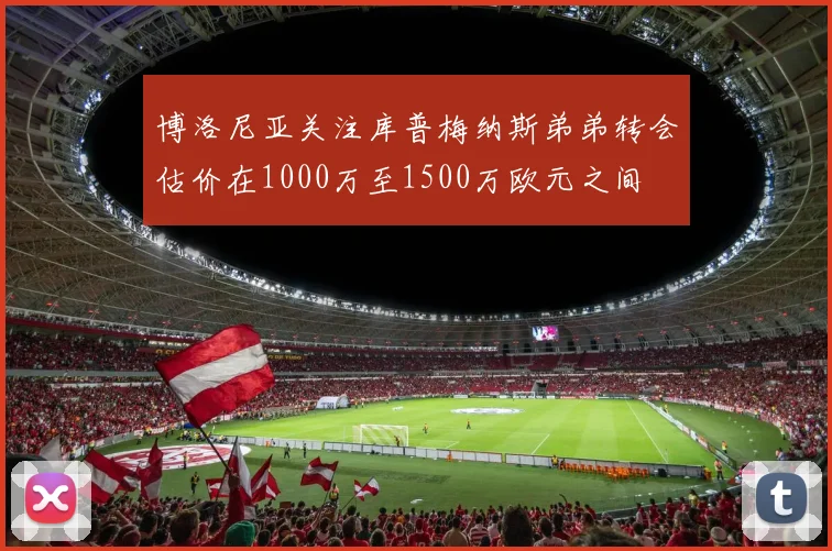 博洛尼亚关注库普梅纳斯弟弟转会估价在1000万至1500万欧元之间